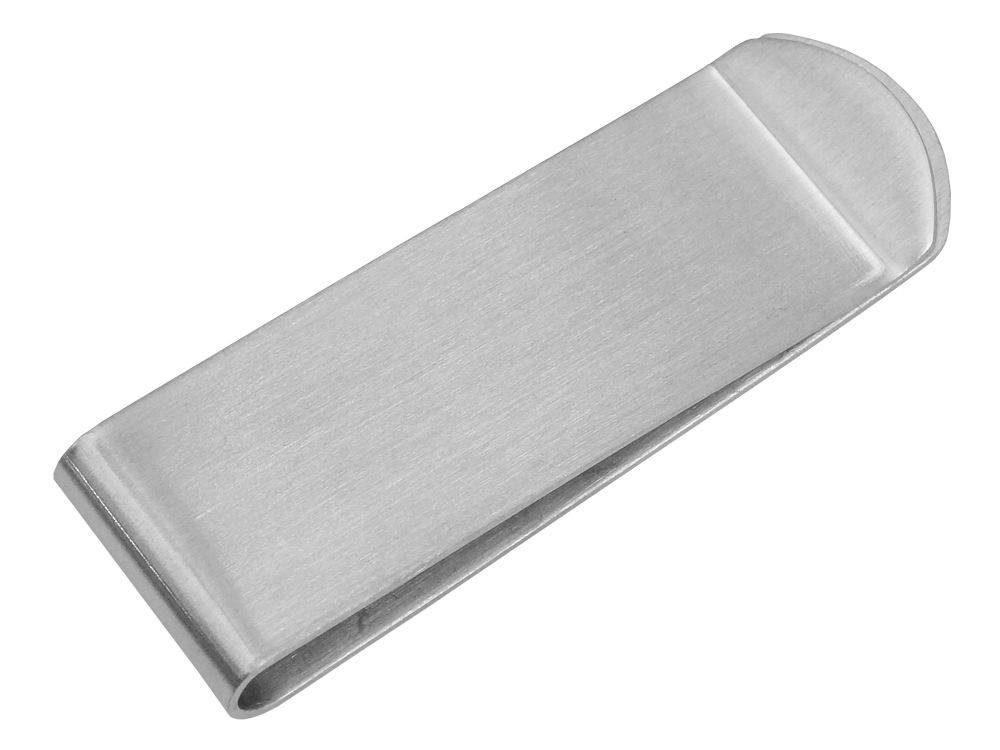 Geldclip Brushed Steelproduct zoom image #1