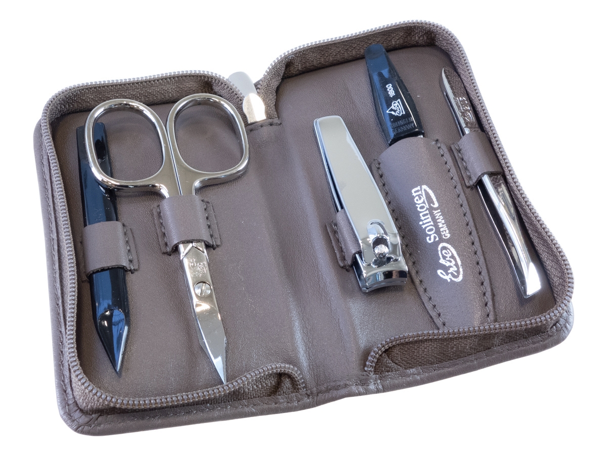 Manicure Set Dames Erbe Solingen Pocket Taupeproduct zoom image #3