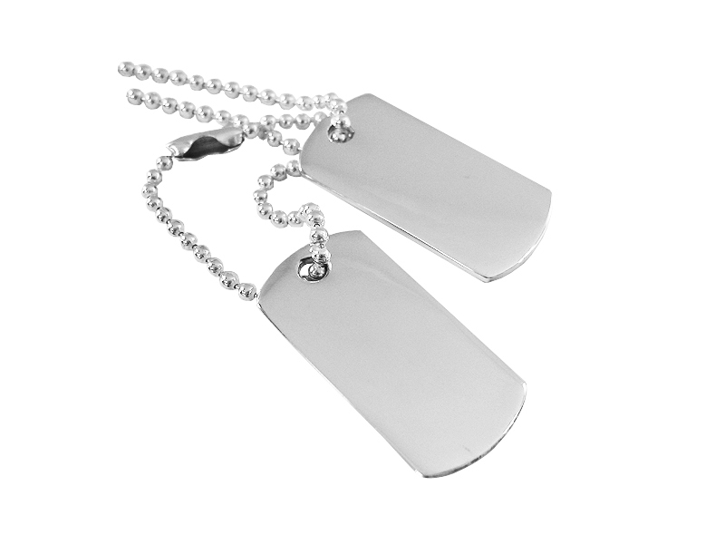 Dogtags Private Sterling Zilverproduct zoom image #1