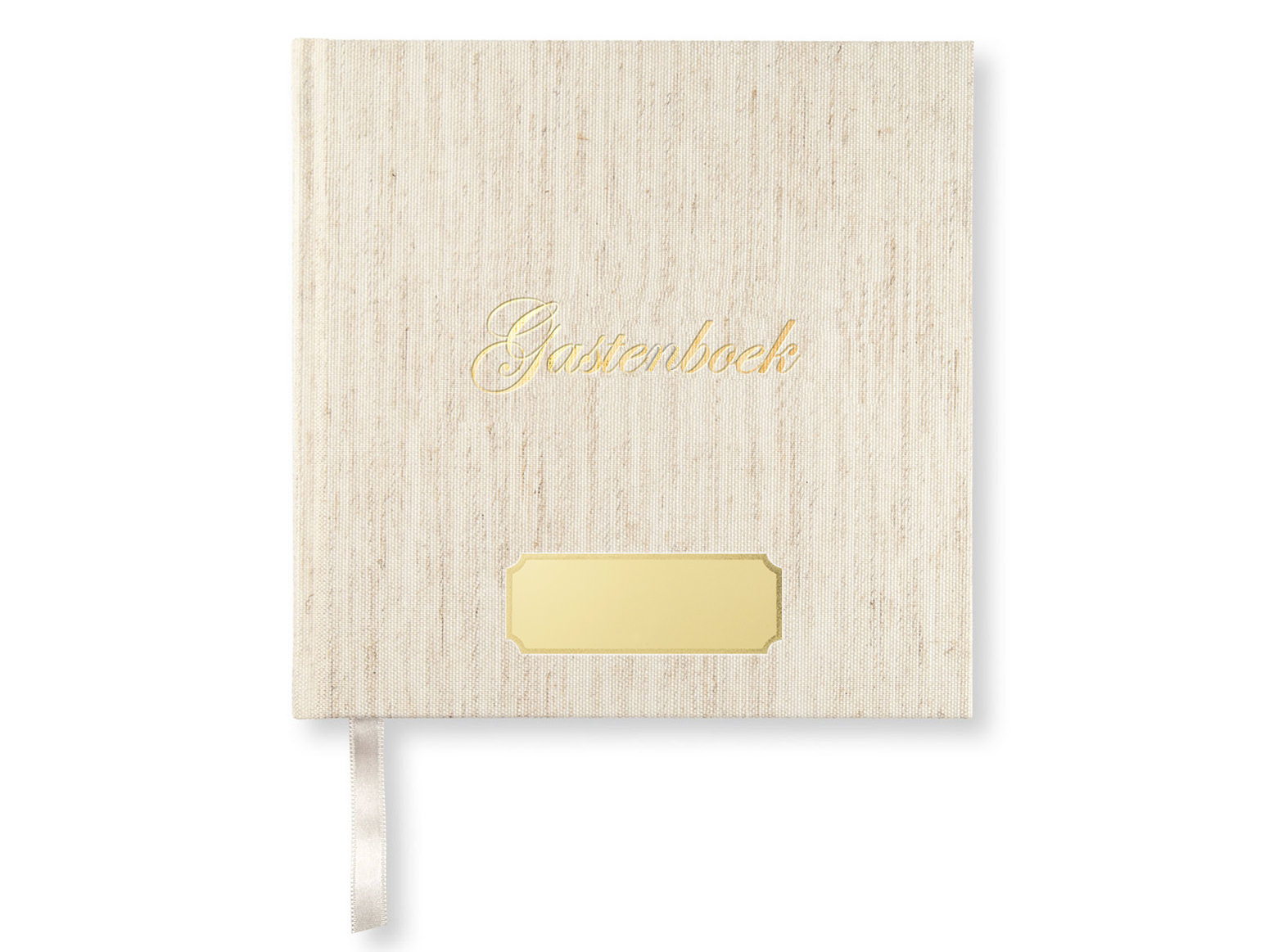 Gastenboek Paperstyle Beige 185 x 185 mmproduct zoom image #1