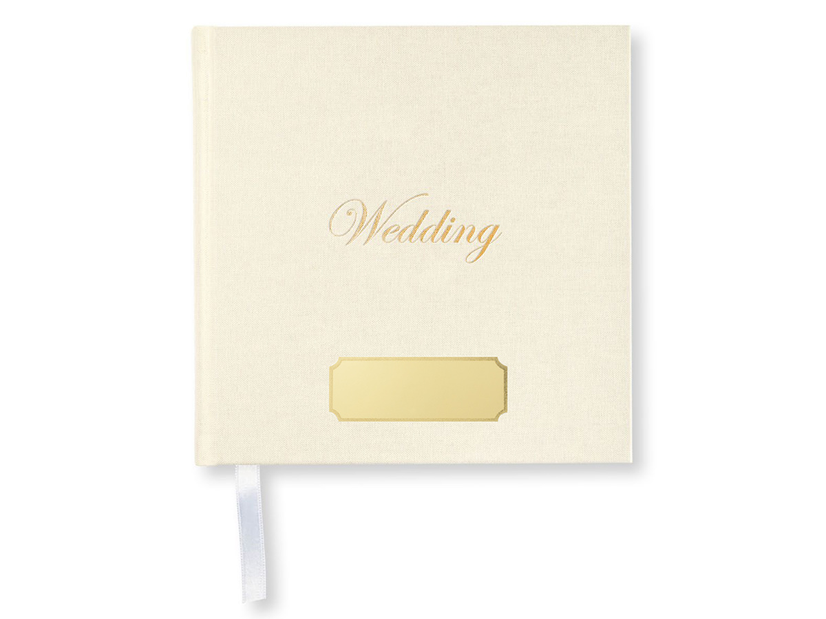 Gastenboek Bruiloft Paperstyle Wedding 185 x 185 mmproduct zoom image #1