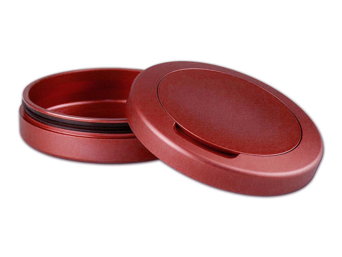 Snusdoosje Dus Slim Vintage Alu Rood Crimsonproduct zoom image #2