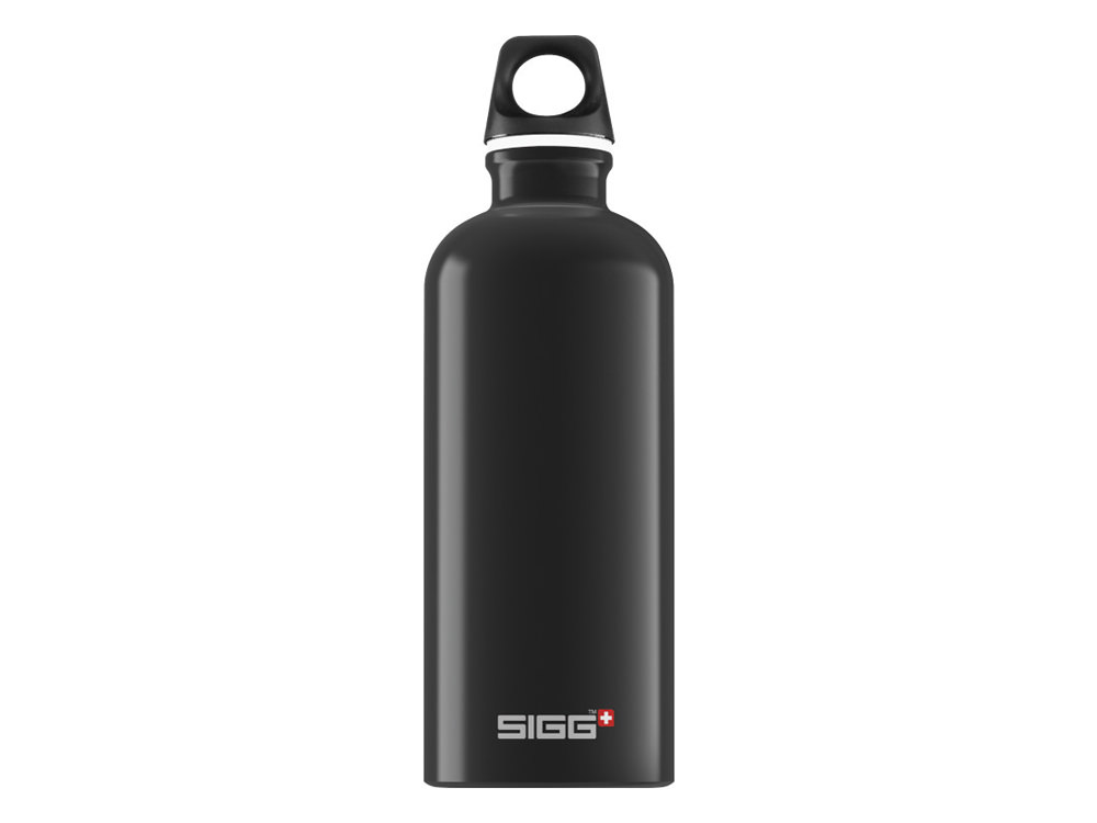 Waterfles SIGG Traveller Zwart 0,6 Lproduct zoom image #1