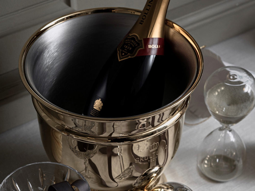 Champagne & Wijnkoeler Skultuna 1607 Polished Brassproduct zoom image #4