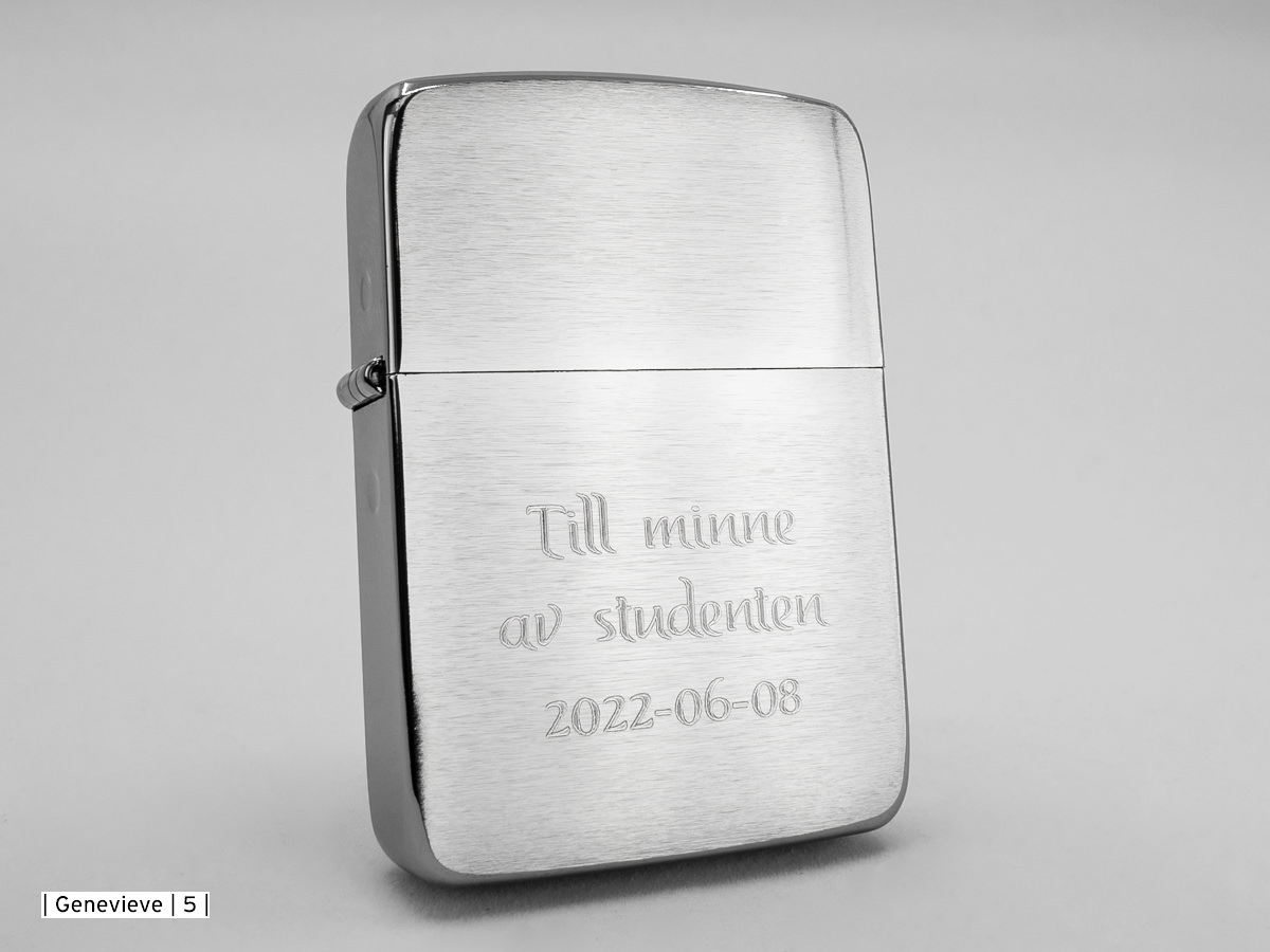 Zippo Aansteker Replica 1941 Brushed Chromeproduct zoom image #2