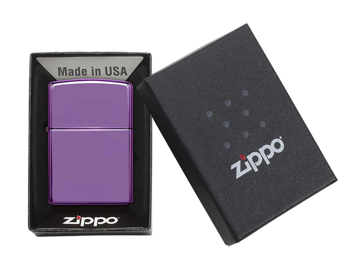 Zippo Aansteker Abyss High Polish Purpleproduct zoom image #3