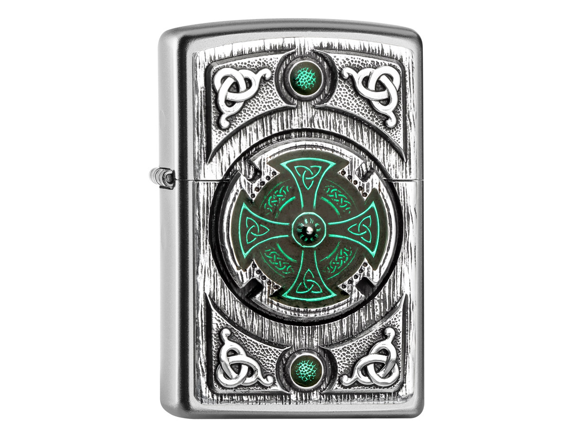 Zippo Aansteker Celtic Green Crossproduct zoom image #1