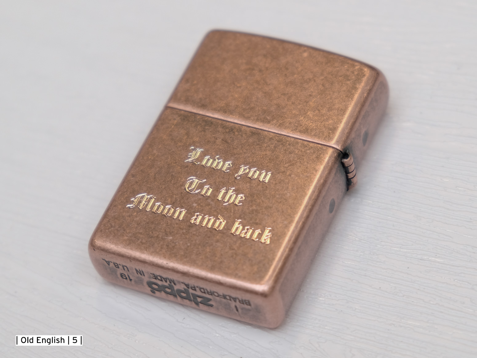 Zippo Aansteker Antique Copperproduct zoom image #4