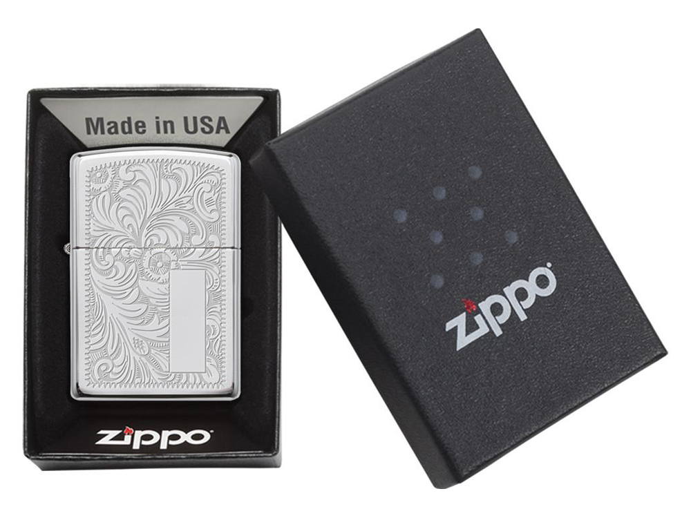 Zippo Aansteker Venetian Chromeproduct zoom image #4