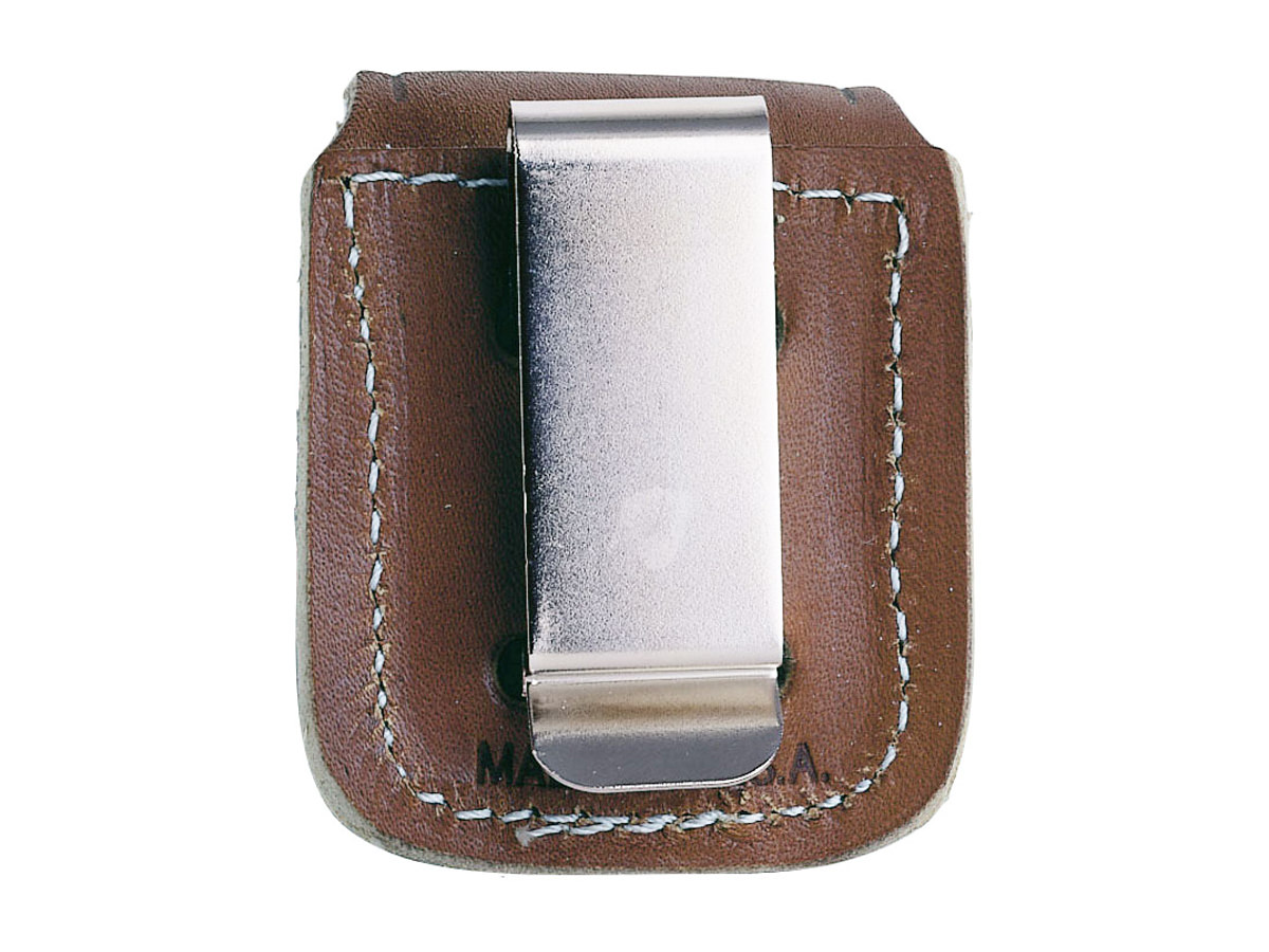 Zippo Hoesje Clip Leer Bruinproduct zoom image #3