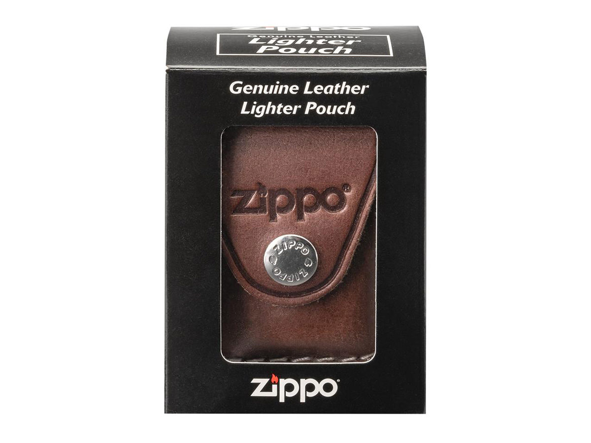 Zippo Hoesje Clip Leer Bruinproduct zoom image #4